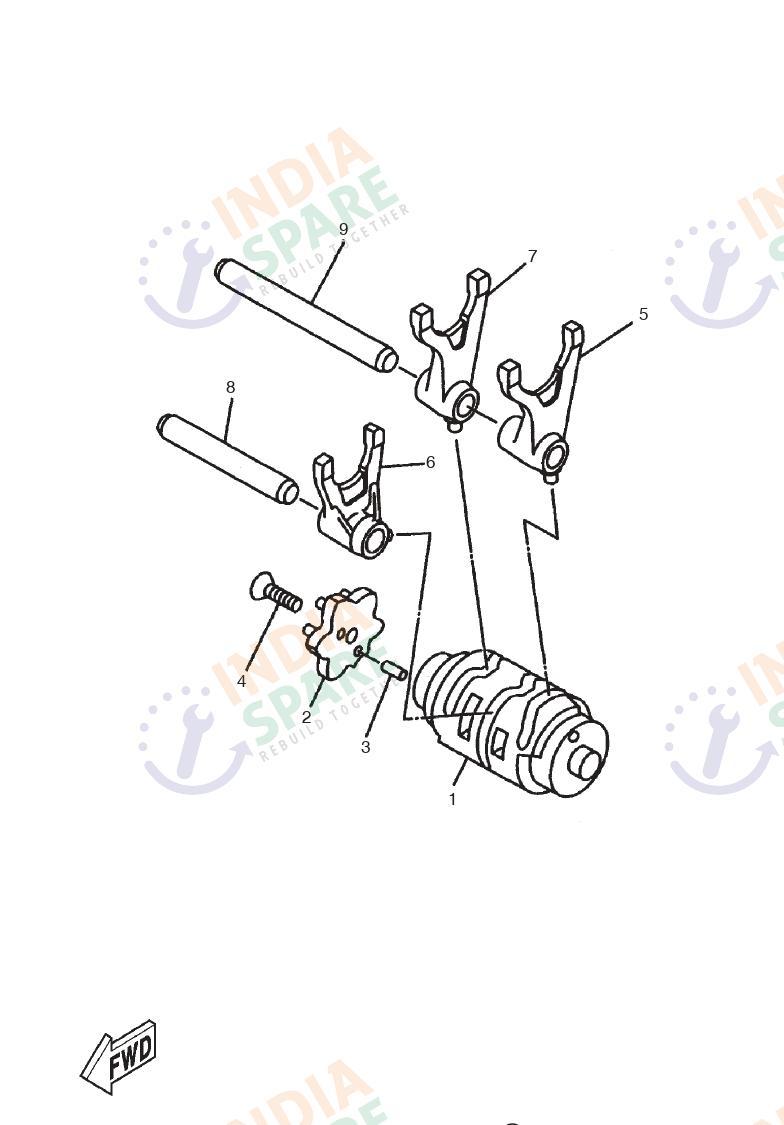 SHIFT CAM FORK